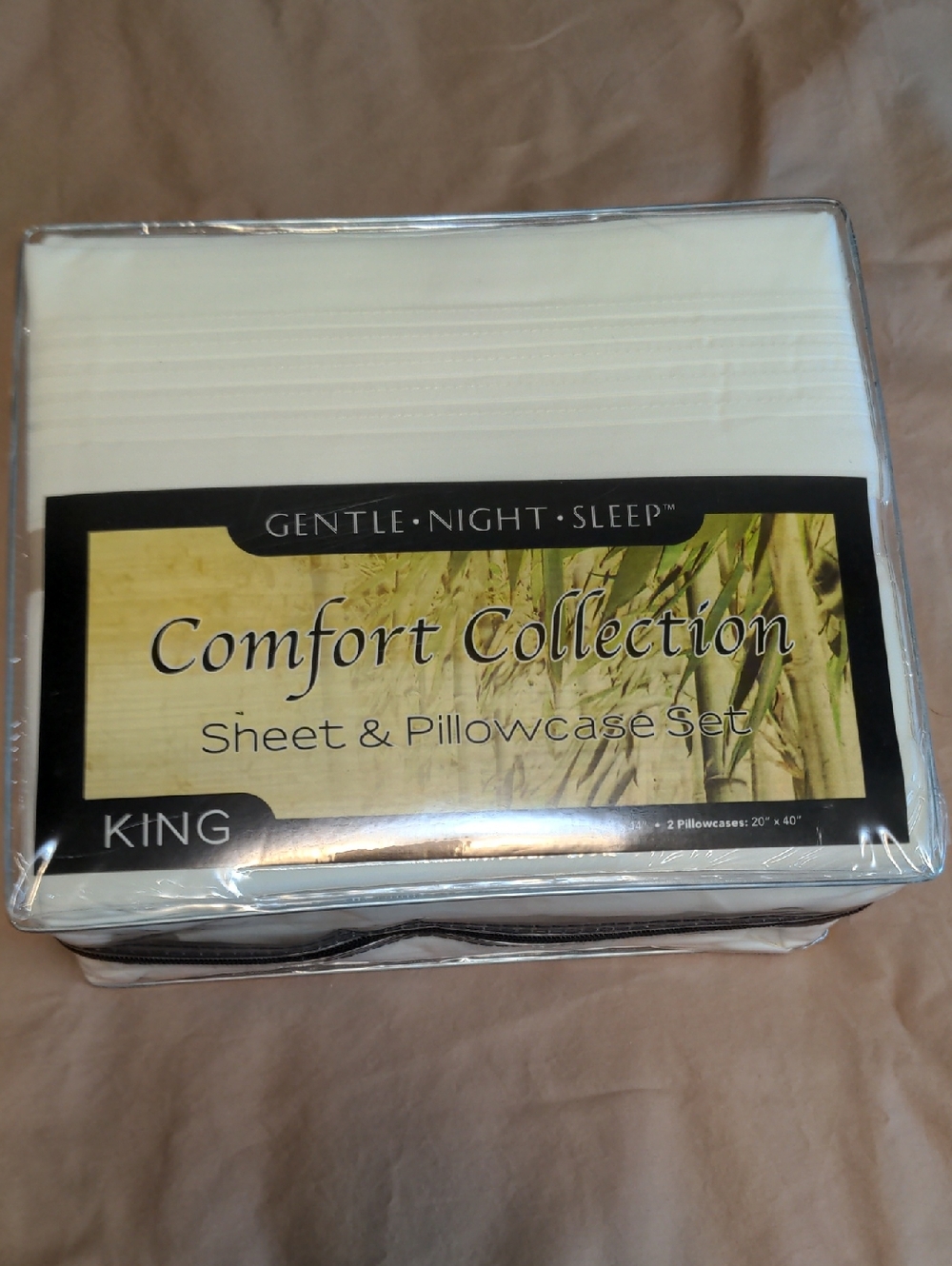 New Comfort Collection King Size Bed Sheets